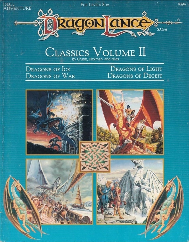  Advanced Dungeons & Dragons 2nd Edition - Dragonlance - Classics Volume 2 (B-Grade) (Genbrug)